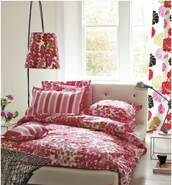 绚丽多彩的家纺床品 营造惬意清凉的睡眠空间